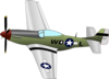 P51 Mustang Clip Art